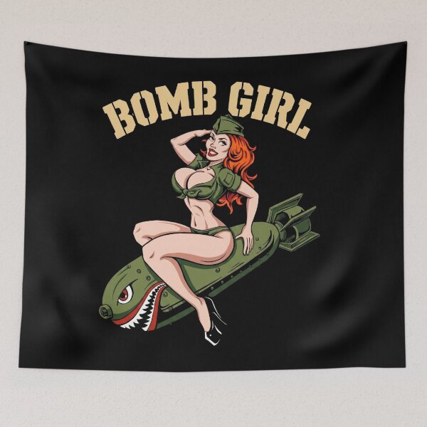 Item preview, Bomb Girl design designed and sold by EzequielBC.