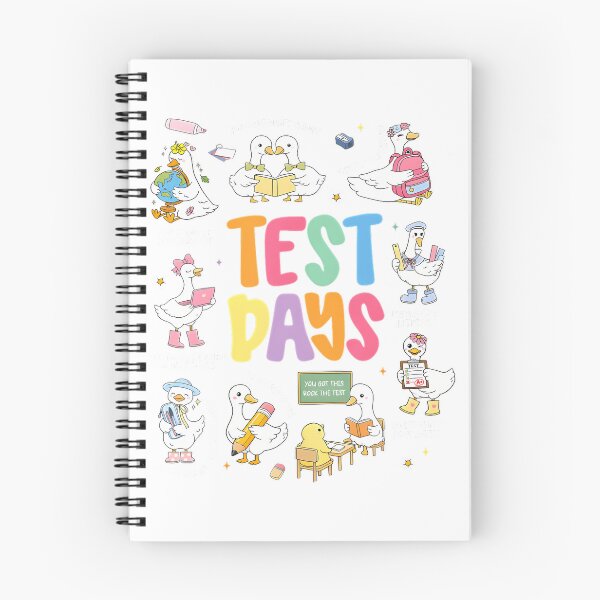 Item preview, Test Days Cute Goose Student Teacher School Motivation designed and sold by CCChillingfrog.