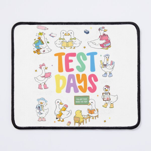 Item preview, Test Days Cute Goose Student Teacher School Motivation designed and sold by CCChillingfrog.
