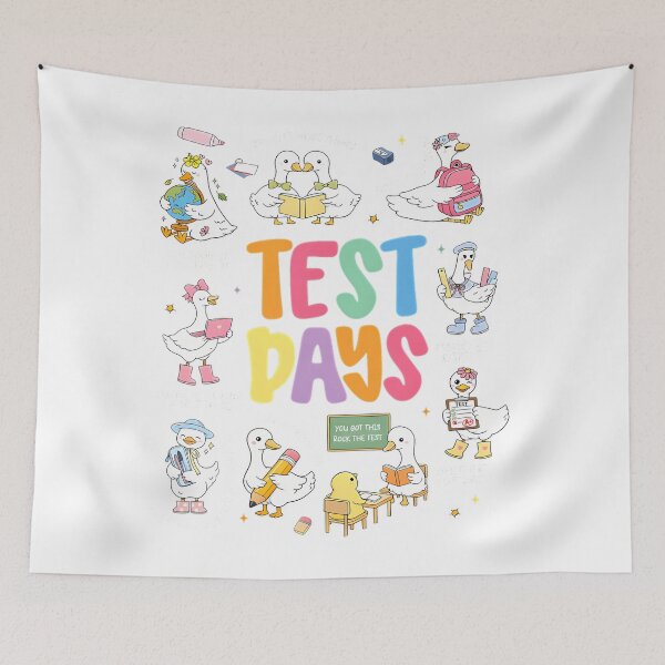 Item preview, Test Days Cute Goose Student Teacher School Motivation designed and sold by CCChillingfrog.
