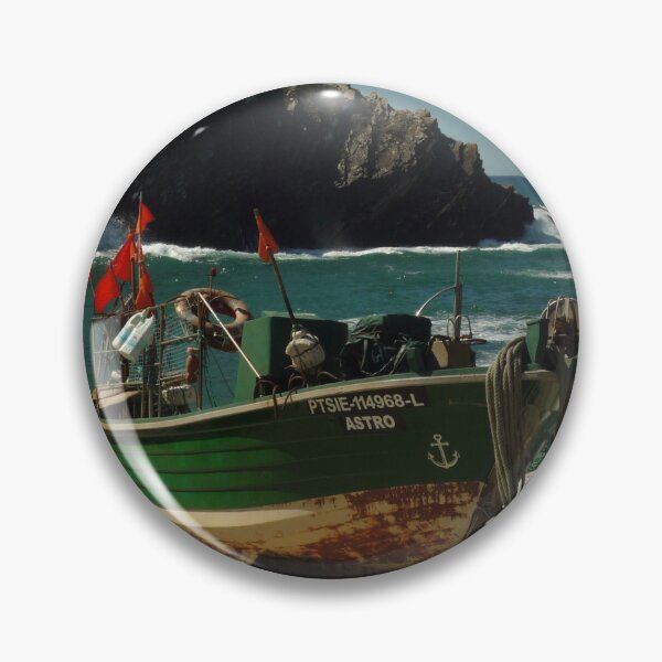 Item preview, Fishing boat off the Portuguese coast designed and sold by Outdoorlover21.