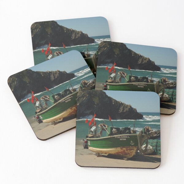 Item preview, Fishing boat off the Portuguese coast designed and sold by Outdoorlover21.