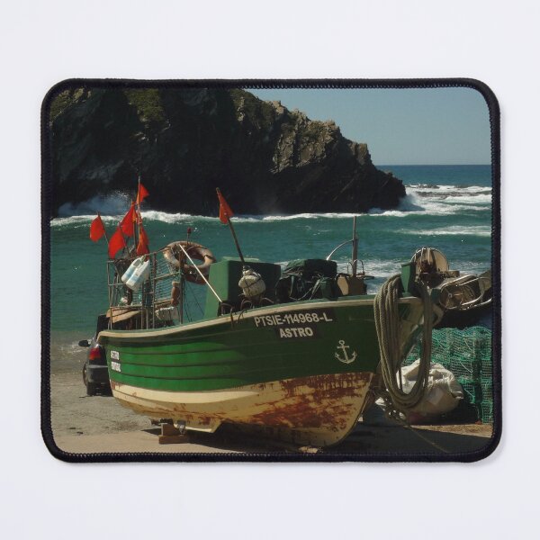 Item preview, Fishing boat off the Portuguese coast designed and sold by Outdoorlover21.
