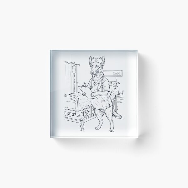 Item preview, Vintage Belgian Malinois Nurse Dog Dad Mom Lover designed and sold by TerryConnells.