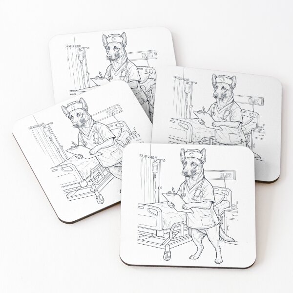Item preview, Vintage Belgian Malinois Nurse Dog Dad Mom Lover designed and sold by TerryConnells.