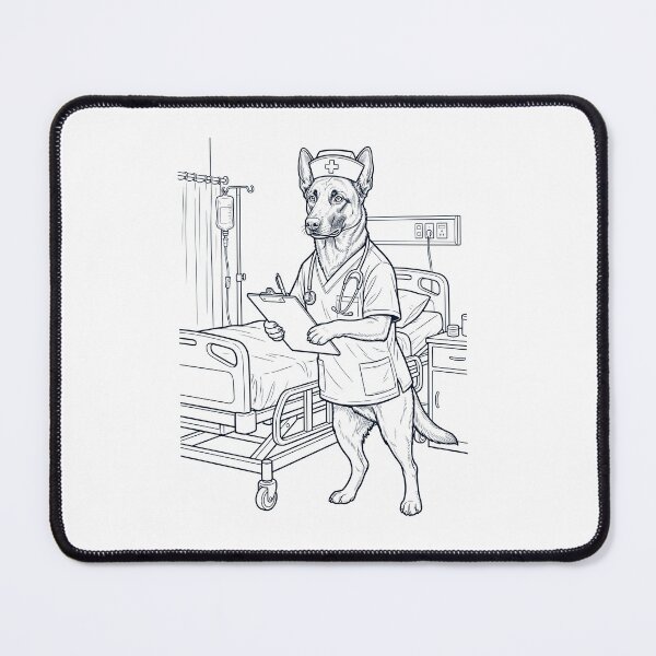 Item preview, Vintage Belgian Malinois Nurse Dog Dad Mom Lover designed and sold by TerryConnells.
