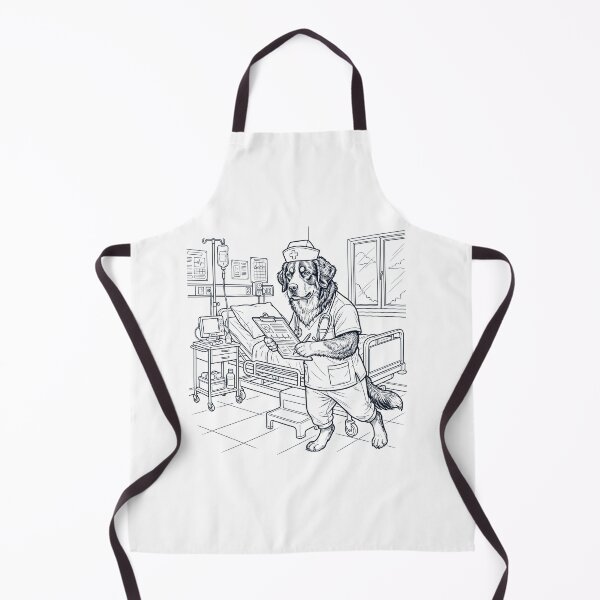 Item preview, Vintage Bernese Mountain Dog Nurse Dog Dad Mom Lover designed and sold by TerryConnells.