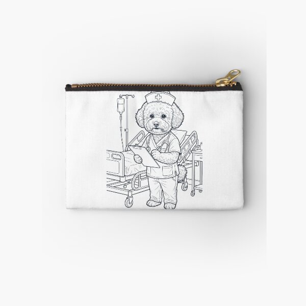 Item preview, Vintage Bichon Frise Nurse Dog Dad Mom Lover designed and sold by TerryConnells.
