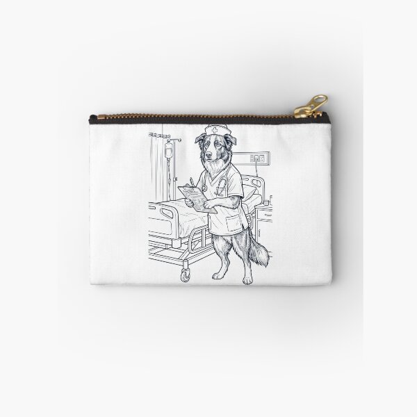 Item preview, Vintage Border Collie Nurse Dog Dad Mom Lover designed and sold by TerryConnells.