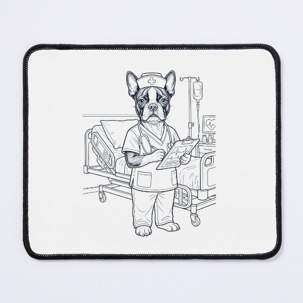 Item preview, Vintage Boston Terrier Nurse Dog Dad Mom Lover designed and sold by TerryConnells.