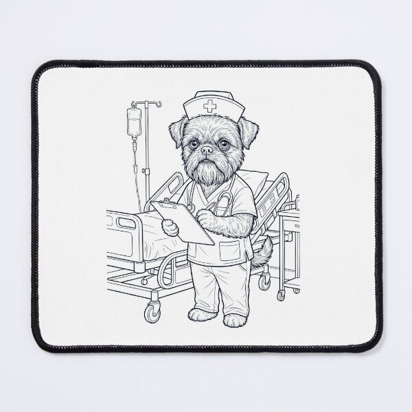 Item preview, Vintage Brussels Griffon Nurse Dog Dad Mom Lover designed and sold by TerryConnells.