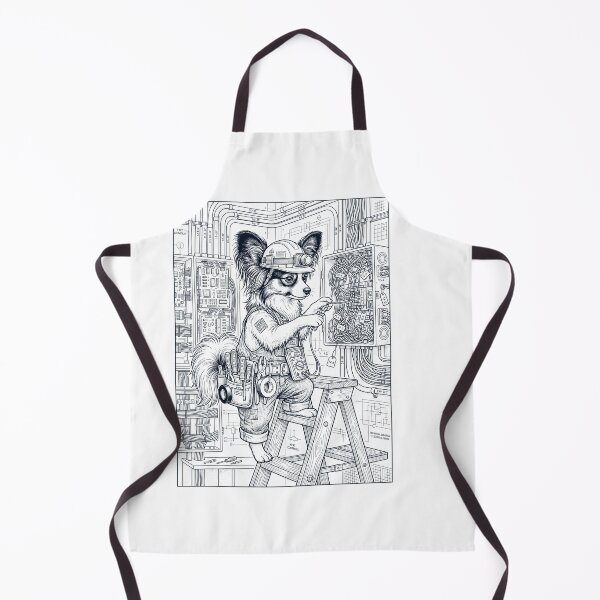 Item preview, Vintage Papillon Electrician Dog Dad Mom Lover designed and sold by DoodleTortle.