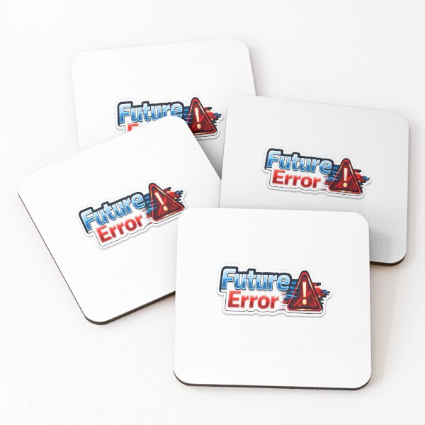 Item preview, Future Error Glitch Sticker designed and sold by BrightMindPrint.