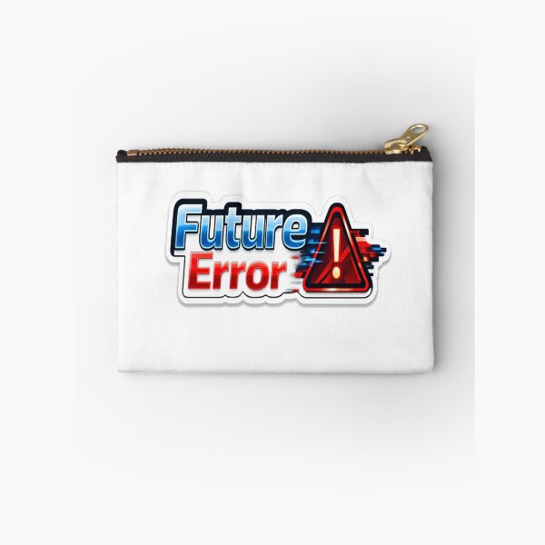 Item preview, Future Error Glitch Sticker designed and sold by BrightMindPrint.