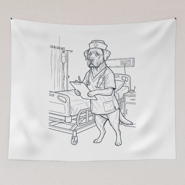 Item preview, Vintage Cane Corso Nurse Dog Dad Mom Lover designed and sold by TerryConnells.
