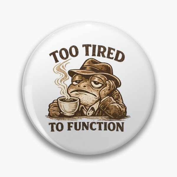 Item preview, Tired to Function frog design designed and sold by GGAUL.