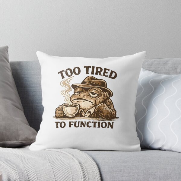Item preview, Tired to Function frog design designed and sold by GGAUL.
