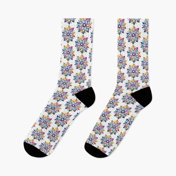 Item preview, Psychedelic Brush Bloom Geometric Flower Art designed and sold by Osmose-Studio ⭐⭐⭐⭐⭐.