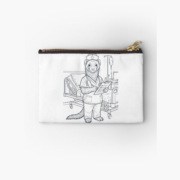 Item preview, Vintage Ferret Nurse Animal Lover designed and sold by TerryConnells.