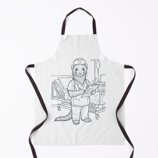 Item preview, Vintage Ferret Nurse Animal Lover designed and sold by TerryConnells.
