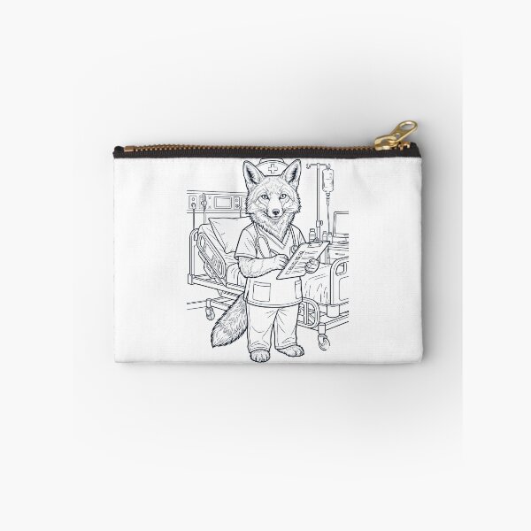 Item preview, Vintage Fox Nurse Animal Lover designed and sold by TerryConnells.
