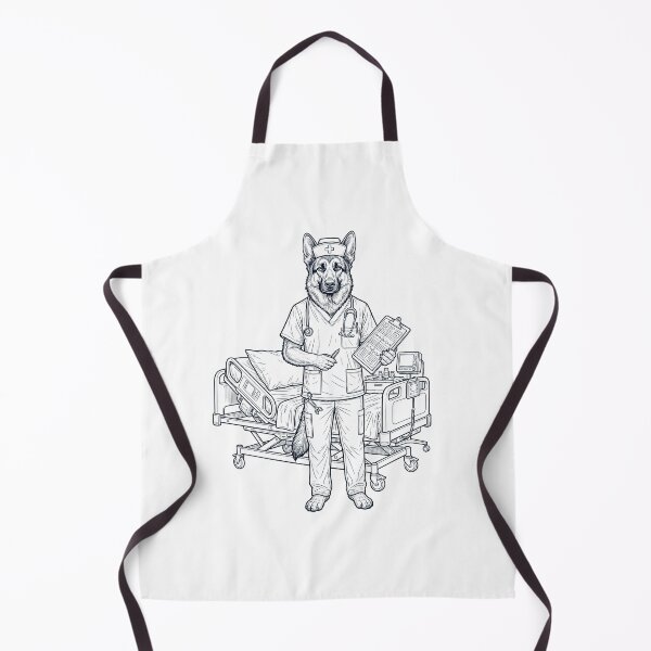 Item preview, Vintage German Shepherd Nurse Dog Dad Mom Lover designed and sold by TerryConnells.