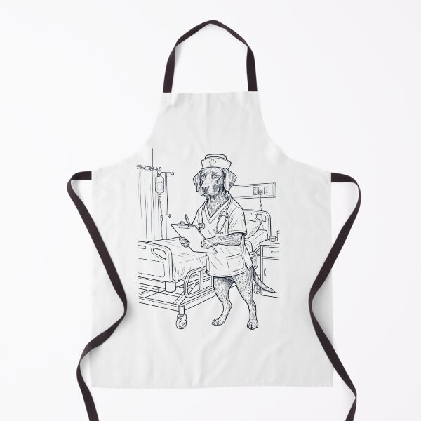 Item preview, Vintage German Shorthaired Pointer Nurse Dog Dad Mom Lover designed and sold by TerryConnells.