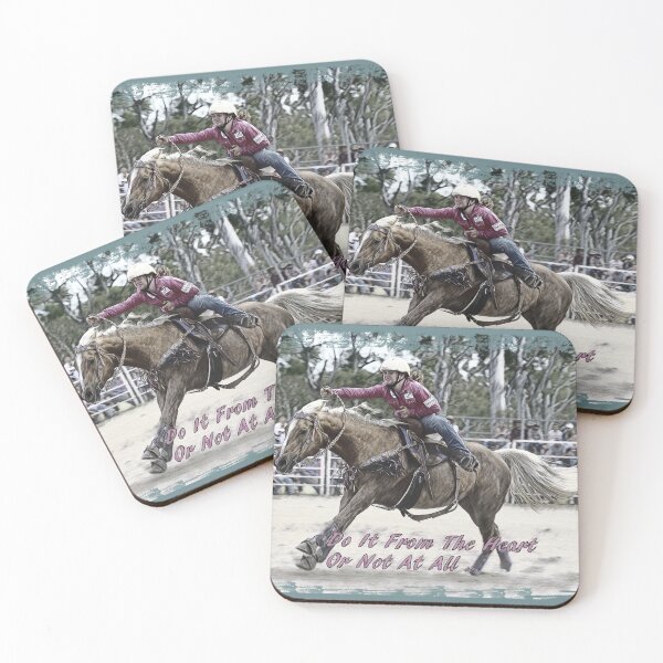 Item preview, BARREL RACING QUOTE designed and sold by Barbara Jean Photo Art And Design.