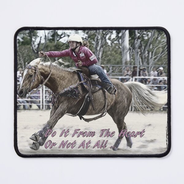 Item preview, BARREL RACING QUOTE designed and sold by Barbara Jean Photo Art And Design.
