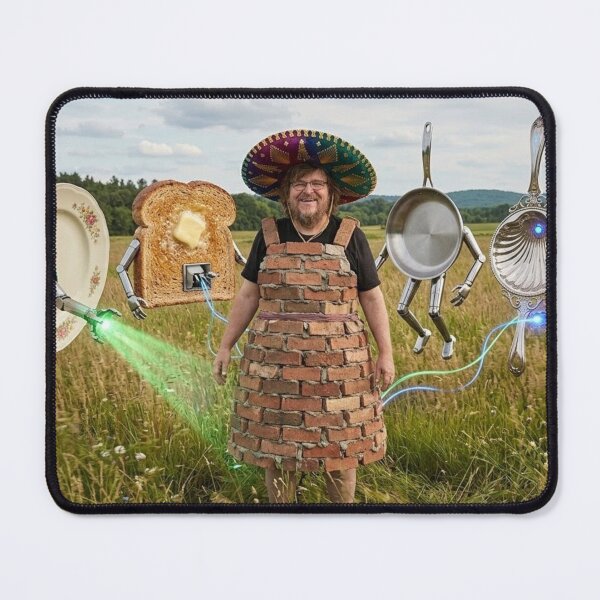 Item preview, Brick Dress Michael Moore Abducted by Crazy Aliens designed and sold by Uniqueartai.