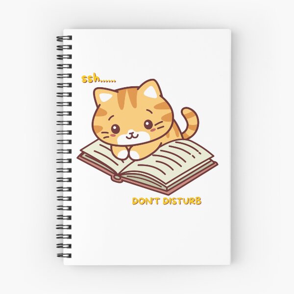 Item preview, Shhh… Cat Reading Please Don’t Disturb designed and sold by AARA DESIGNS.