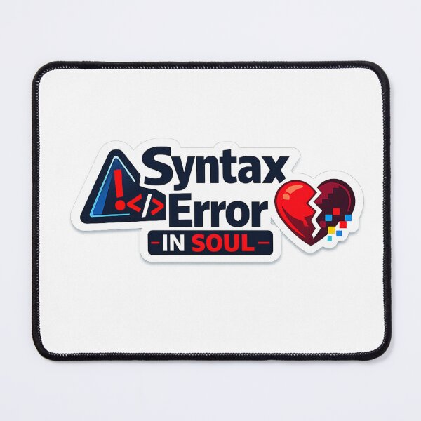 Item preview, Syntax Error in Soul Cyber Sticker designed and sold by BrightMindPrint.
