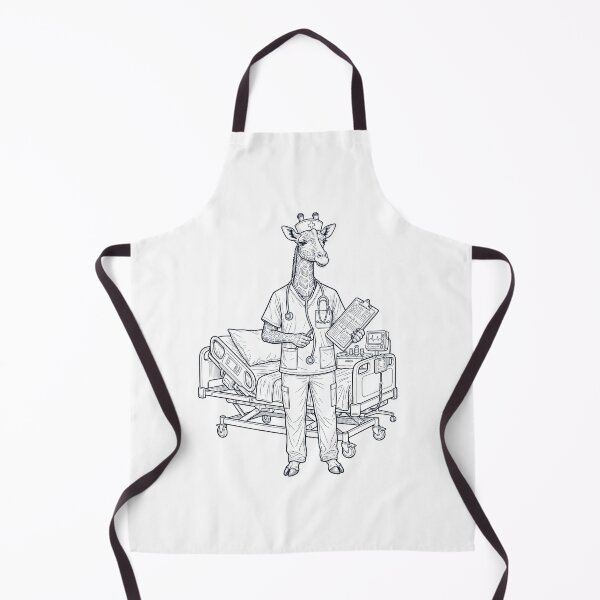 Item preview, Vintage Giraffe Nurse Animal Lover designed and sold by TerryConnells.