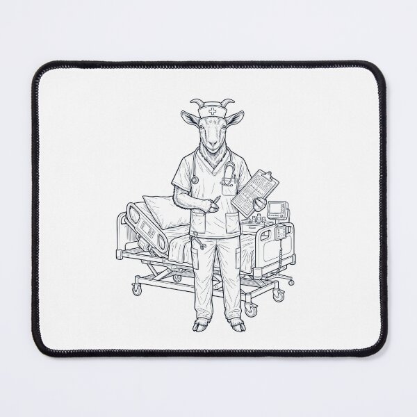 Item preview, Vintage Goat Nurse Animal Lover designed and sold by TerryConnells.