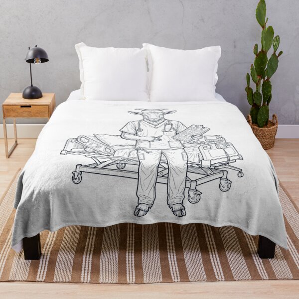 Item preview, Enfermera de cabras vintage amante de los animales designed and sold by TerryConnells.