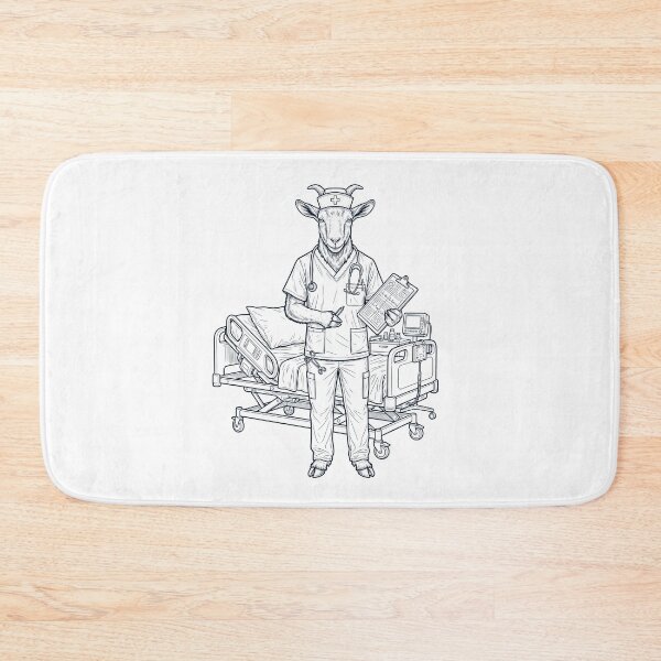 Item preview, Vintage Goat Nurse Animal Lover designed and sold by TerryConnells.