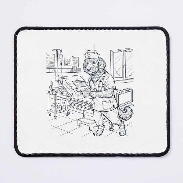 Item preview, Vintage Goldendoodle Nurse Dog Dad Mom Lover designed and sold by TerryConnells.
