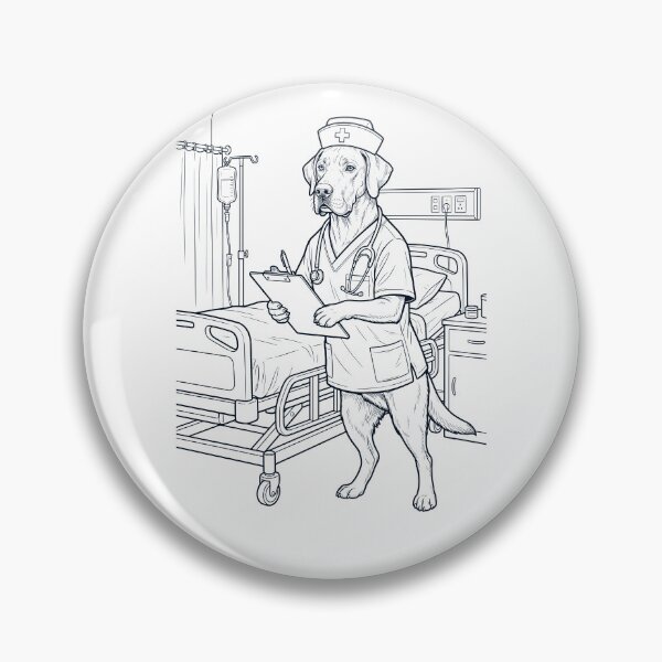 Item preview, Vintage Great Dane Nurse Dog Dad Mom Lover designed and sold by TerryConnells.