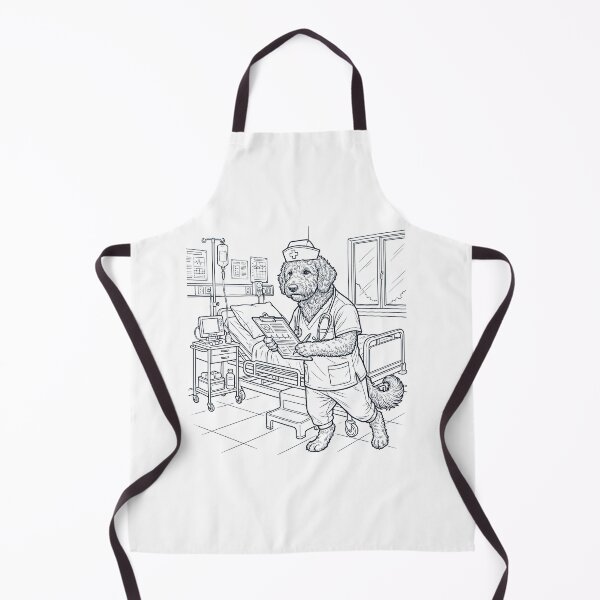 Item preview, Vintage Goldendoodle Nurse Dog Dad Mom Lover designed and sold by TerryConnells.