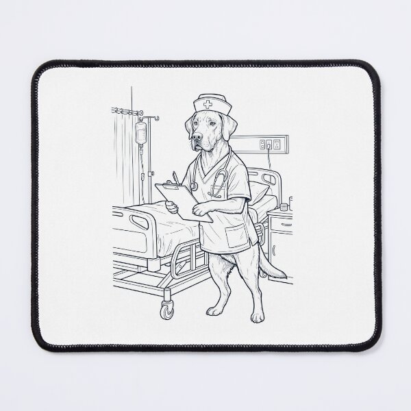Item preview, Vintage Great Dane Nurse Dog Dad Mom Lover designed and sold by TerryConnells.