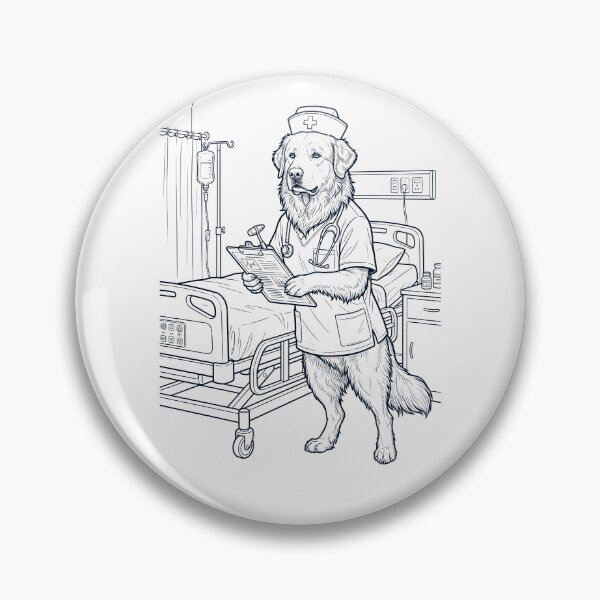Item preview, Vintage Great Pyrenees Nurse Dog Dad Mom Lover designed and sold by TerryConnells.