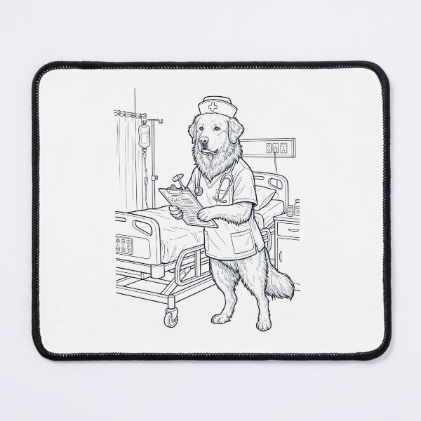 Item preview, Vintage Great Pyrenees Nurse Dog Dad Mom Lover designed and sold by TerryConnells.