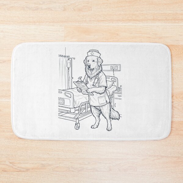 Item preview, Vintage Great Pyrenees Nurse Dog Dad Mom Lover designed and sold by TerryConnells.