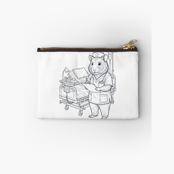 Item preview, Vintage Hamster Nurse Animal Lover designed and sold by TerryConnells.
