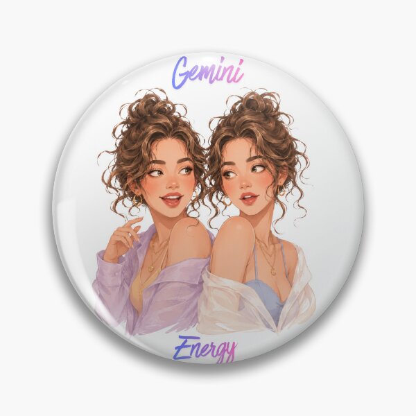 Item preview, Gemini Energy Zodiac Astrological Aesthetic Girls designed and sold by Marcelina28.