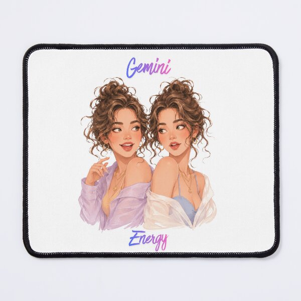 Item preview, Gemini Energy Zodiac Astrological Aesthetic Girls designed and sold by Marcelina28.