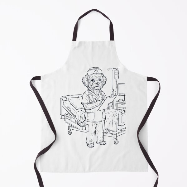 Item preview, Vintage Maltese Nurse Dog Dad Mom Lover designed and sold by TerryConnells.