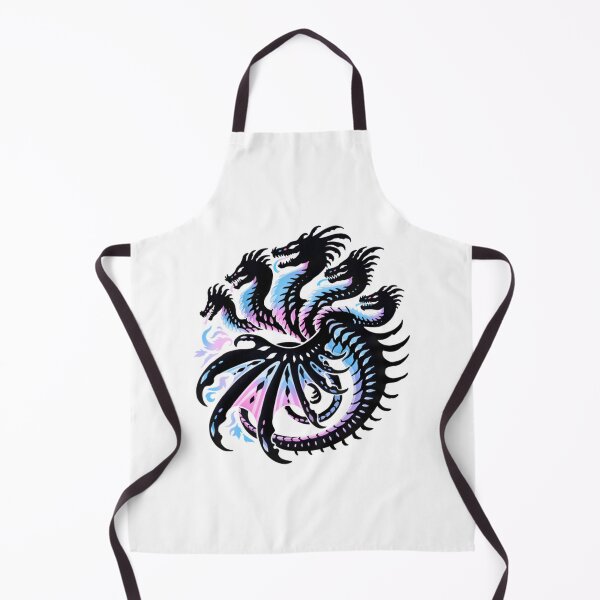 Item preview, Trans Pride Colors Multi Headed Hydra Art designed and sold by BOGirlartcraft.