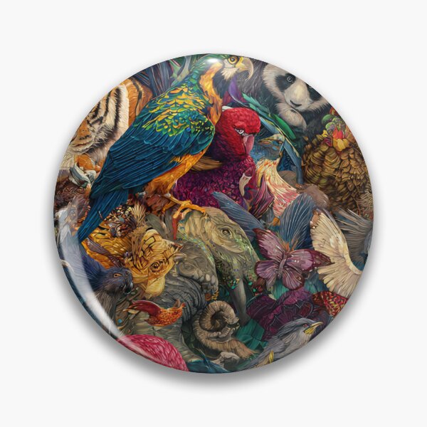 Item preview, animals designed and sold by AwesomeDigiShop.