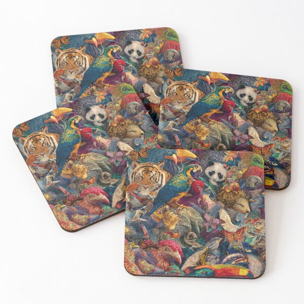 Item preview, animals designed and sold by AwesomeDigiShop.